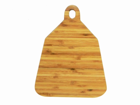 Eco-friendly bamboo cutting board (Paddle shaped)